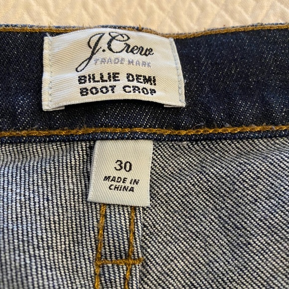 J Crew Demi boot crop jeans - Picture 4 of 5